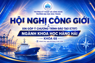 HỘI NGHỊ CÔNG GIỚI XIN GÓP Ý CHƯƠNG TRÌNH ĐÀO TẠO NGÀNH KHOA HỌC HÀNG HẢI – KHÓA 68