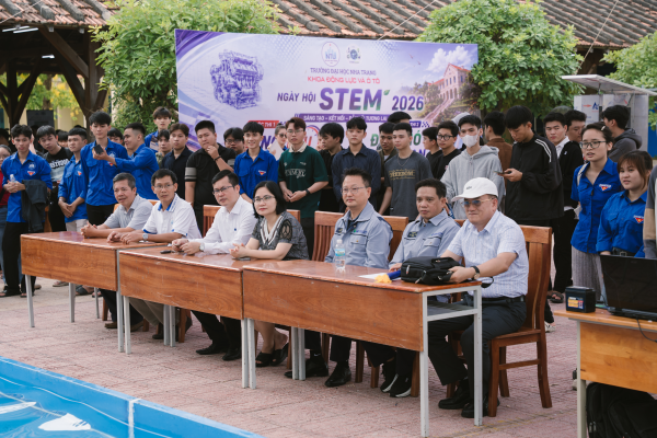 Ngày hội STEM 2026: Sôi động sáng tạo tại Khoa Kỹ thuật biển – Trường Kỹ thuật và Công nghệ, Trường Đại học Nha Trang