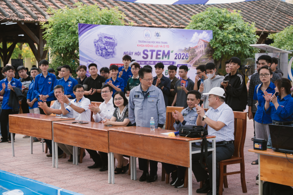 Ngày hội STEM 2026: Sôi động sáng tạo tại Khoa Kỹ thuật biển – Trường Kỹ thuật và Công nghệ, Trường Đại học Nha Trang