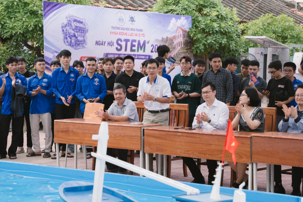 Ngày hội STEM 2026: Sôi động sáng tạo tại Khoa Kỹ thuật biển – Trường Kỹ thuật và Công nghệ, Trường Đại học Nha Trang