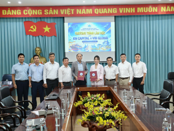 TRƯỜNG KỸ THUẬT VÀ CÔNG NGHỆ TĂNG CƯỜNG HỢP TÁC VỚI DOANH NGHIỆP TRONG ĐÀO TẠO QUẢN LÝ HÀNG HẢI  VÀ LOGISTICS