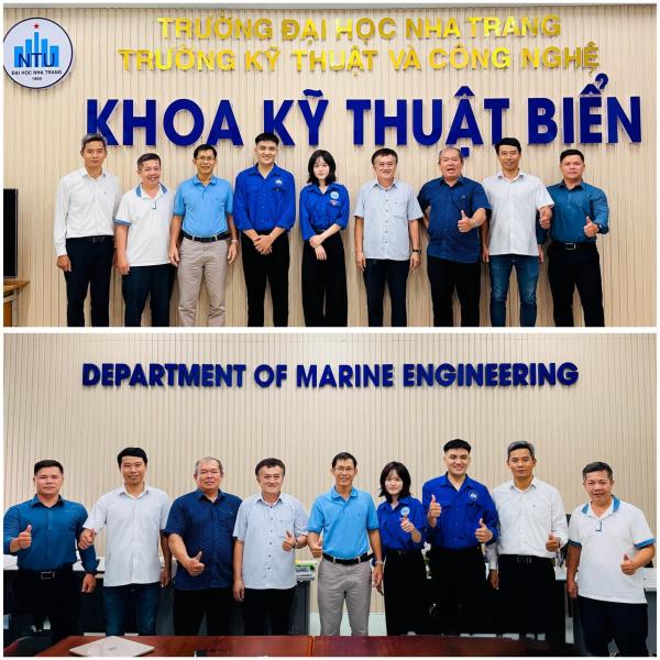 Khoa Kỹ thuật Biển tổ chức nghiệm thu đề tài nghiên cứu khoa học sinh viên "Nghiên cứu ảnh hưởng của phương pháp cắt mẫu, gá mẫu, tốc độ kéo đến kết quả khảo sát cơ tính của vật liệu hợp kim nhôm và thép đóng tàu".